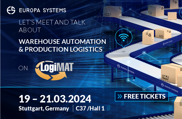 Europa Systems at Logimat 2024 - International Trade Fair for Intralogistics Solutions and Process Management